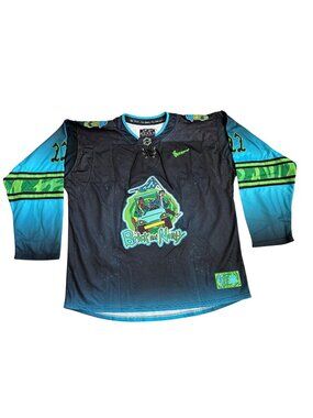 Rick & Morty Hockey Jersey by Elev808Designs Limited Edition